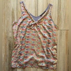 The Limited Mixed Media Tank, Multicolor, Medium